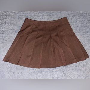 Mini pleated skirt